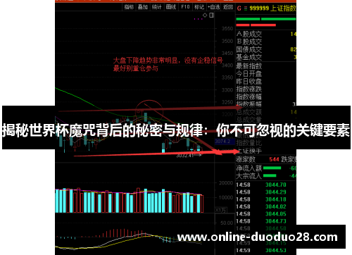 揭秘世界杯魔咒背后的秘密与规律：你不可忽视的关键要素